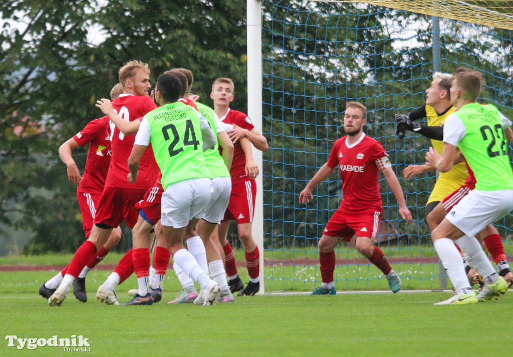 Klasa okręgowa: Tucholanka Tuchola - PAP Osielsko 1:4 (0:0). Bramka: Nitka (60)