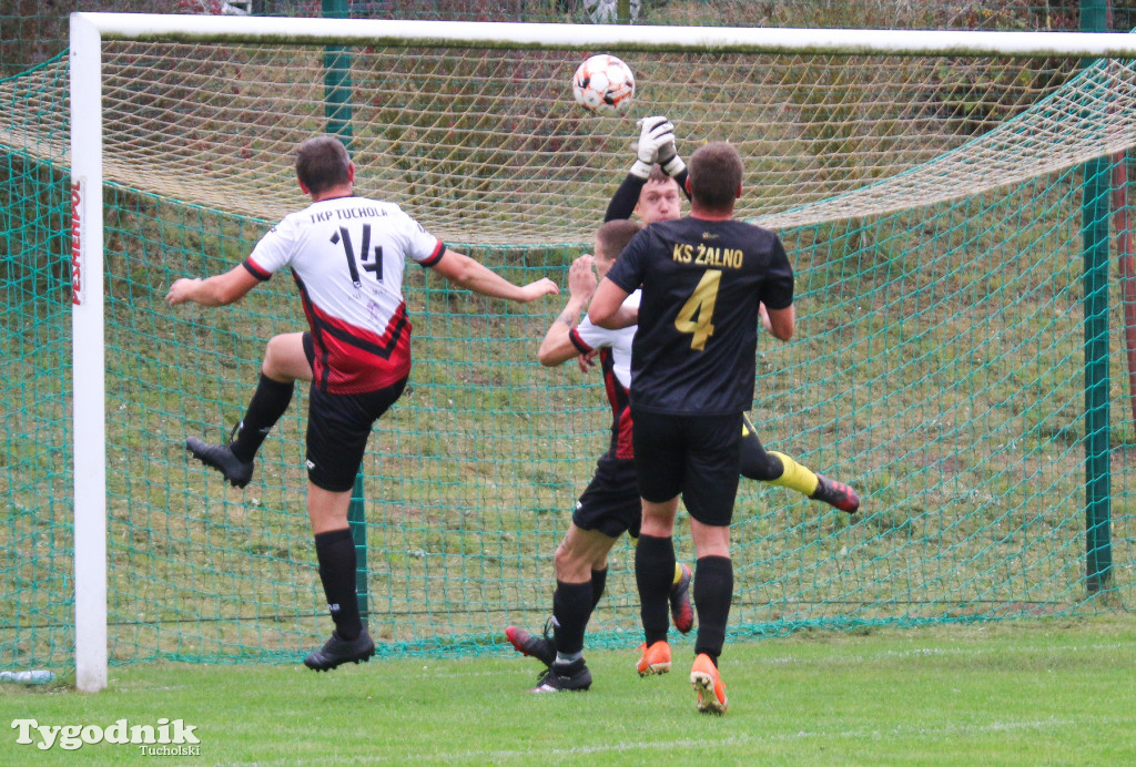 Klasa B: KS Żalno - TKP Tuchola 1:1 (1:0)