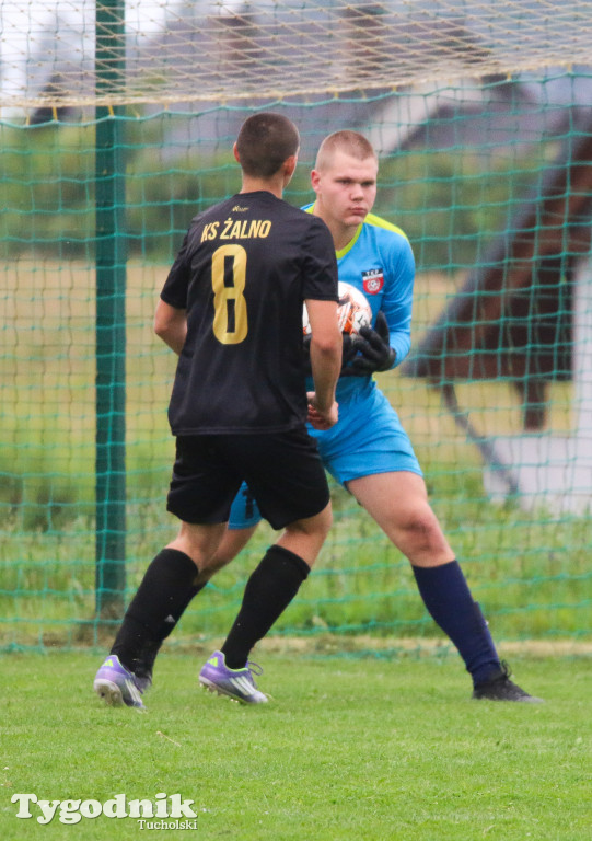 Klasa B: KS Żalno - TKP Tuchola 1:1 (1:0)