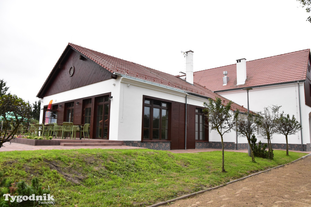 Gmina Lubiewo: Uroczysty odbiór inwestycji nad Jeziorem Bysławskim. Zobacz, jak zmieniła się plaża nad popularym jeziorem