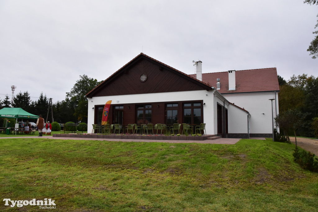 Gmina Lubiewo: Uroczysty odbiór inwestycji nad Jeziorem Bysławskim. Zobacz, jak zmieniła się plaża nad popularym jeziorem