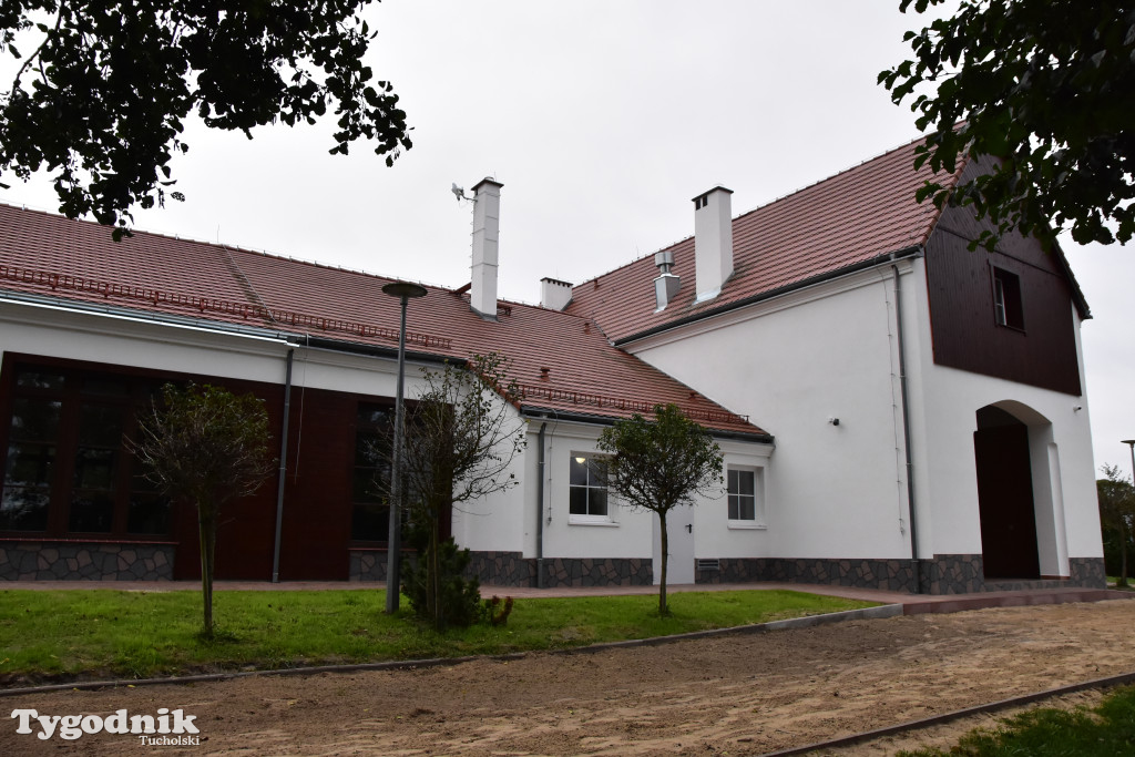 Gmina Lubiewo: Uroczysty odbiór inwestycji nad Jeziorem Bysławskim. Zobacz, jak zmieniła się plaża nad popularym jeziorem
