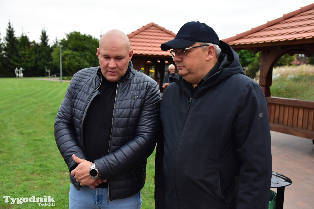 Gmina Lubiewo: Uroczysty odbiór inwestycji nad Jeziorem Bysławskim. Zobacz, jak zmieniła się plaża nad popularym jeziorem