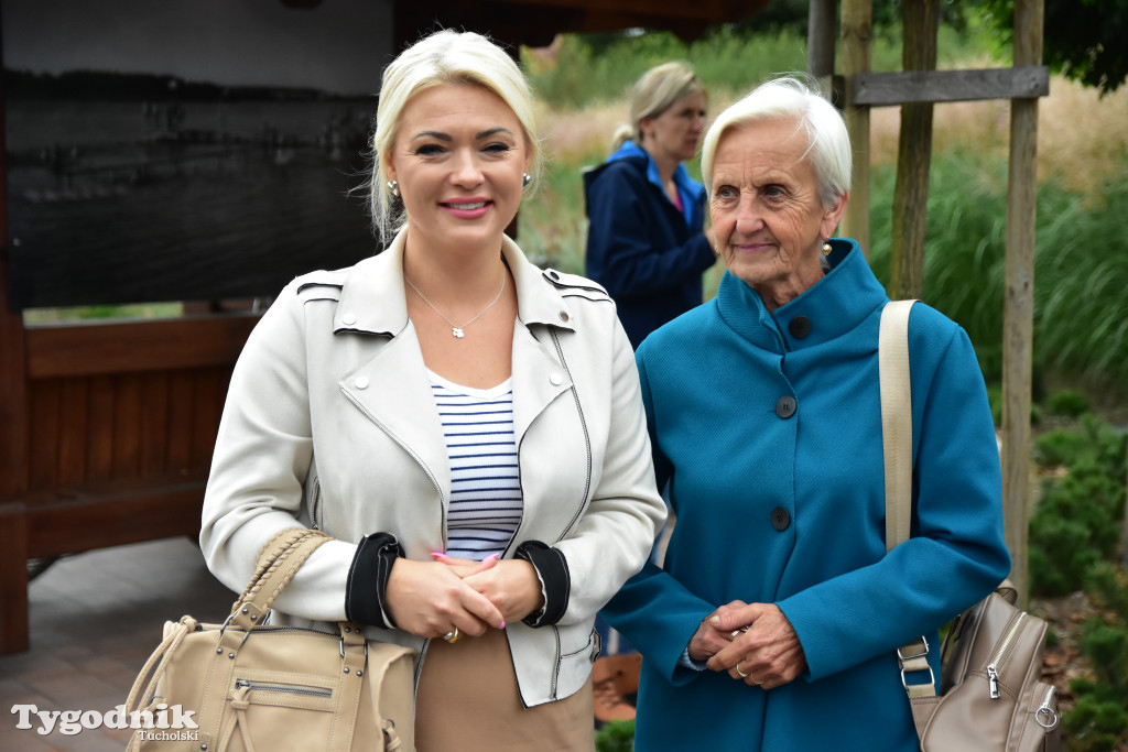 Gmina Lubiewo: Uroczysty odbiór inwestycji nad Jeziorem Bysławskim. Zobacz, jak zmieniła się plaża nad popularym jeziorem