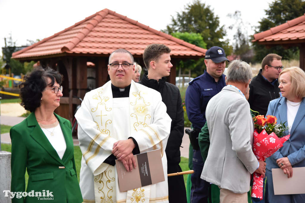 Gmina Lubiewo: Uroczysty odbiór inwestycji nad Jeziorem Bysławskim. Zobacz, jak zmieniła się plaża nad popularym jeziorem