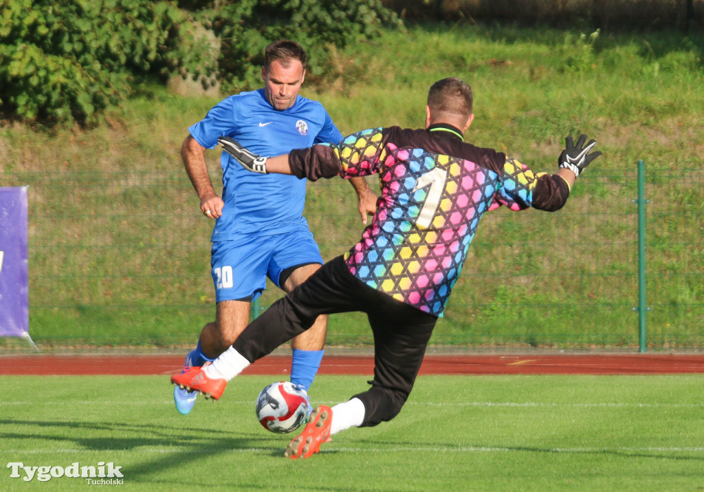 Mecz na 80-lecie Tucholanki: Oldboje Tucholanka Tuchola - Kadra Oldbojów KPZPN 2:5 (1:2)