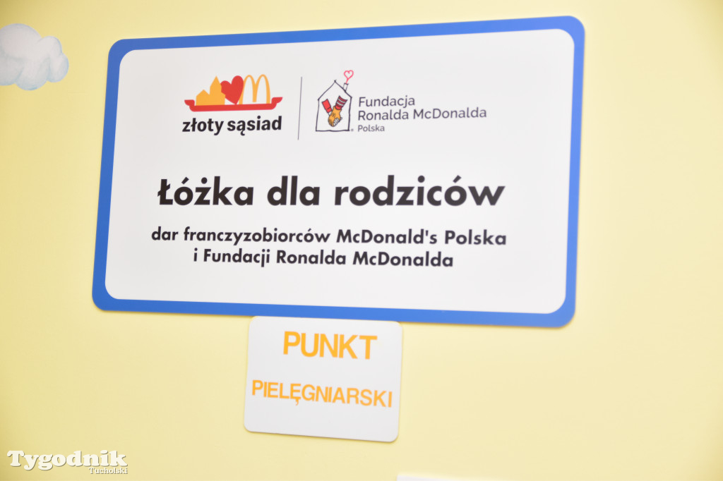 Przekazanie łóżek na oddział pediatryczny