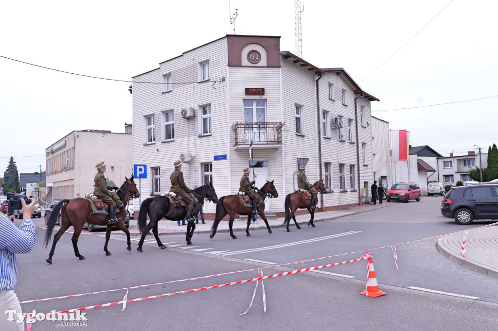 Lubiewo i patriotyczny mural. Uroczyste odsłonięcie