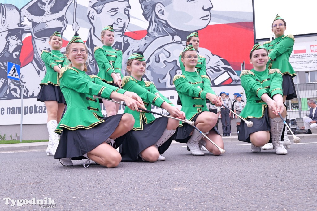 Lubiewo i patriotyczny mural. Uroczyste odsłonięcie