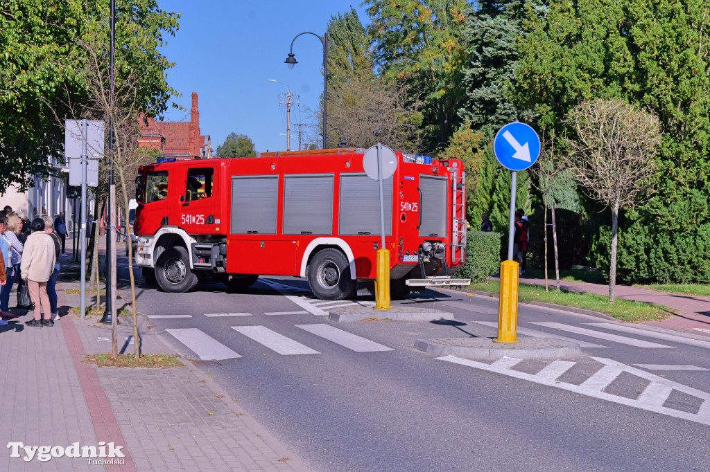 Śmiertelne potrącenie - Tuchola, ul. Nowodworskiego