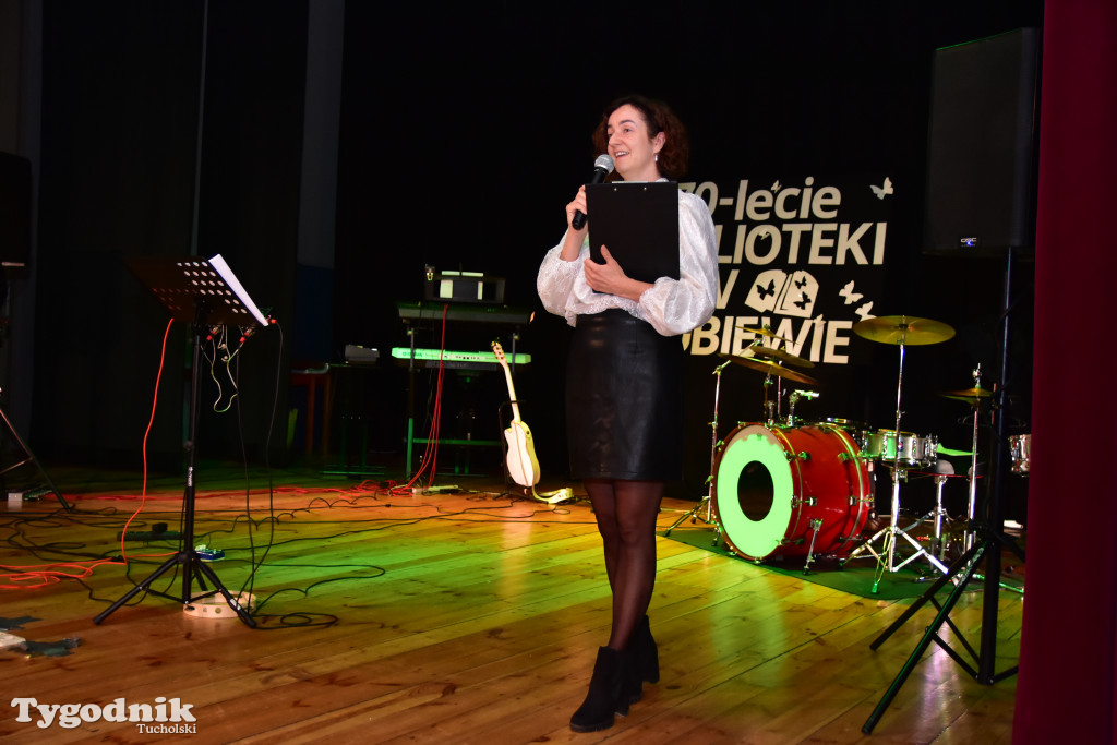 Uroczystość 70-lecia Gminnej Biblioteki Publicznej w Lubiewie