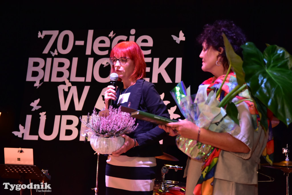 Uroczystość 70-lecia Gminnej Biblioteki Publicznej w Lubiewie