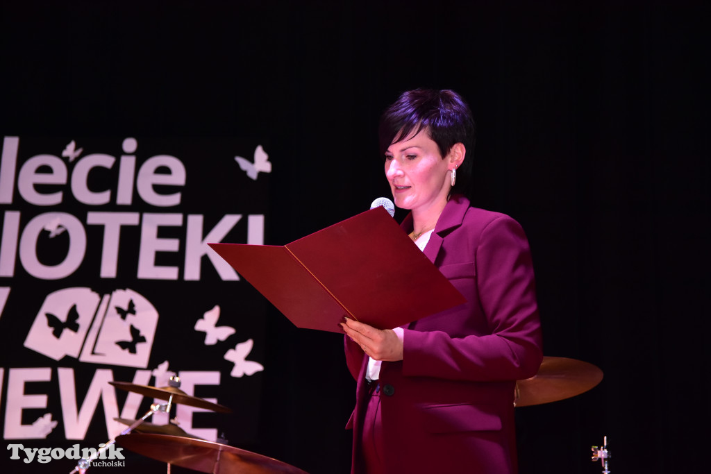 Uroczystość 70-lecia Gminnej Biblioteki Publicznej w Lubiewie