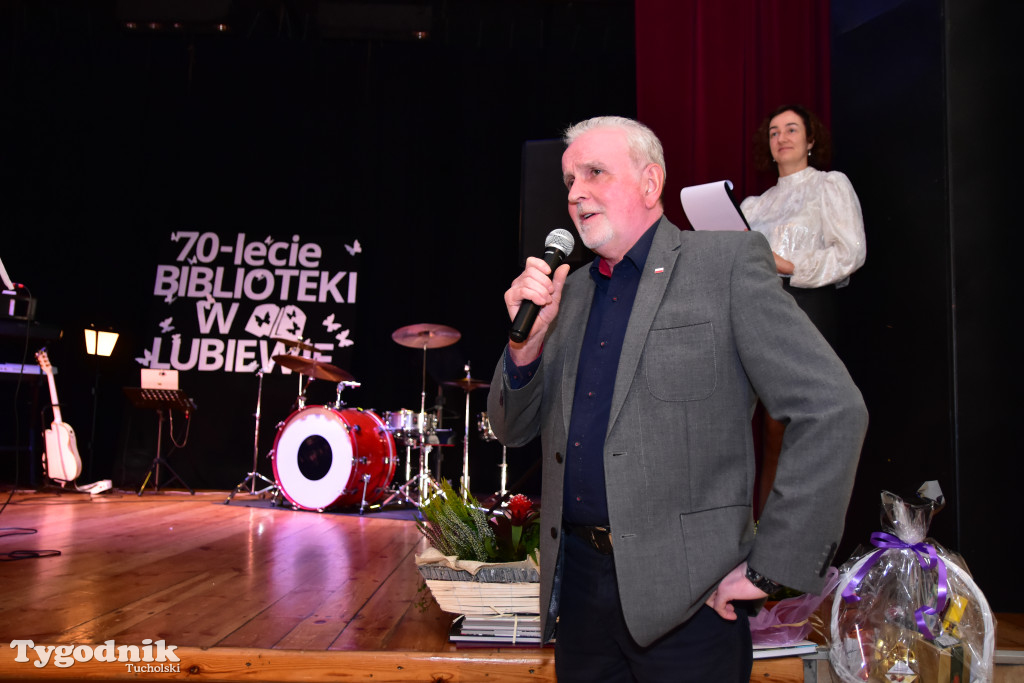 Uroczystość 70-lecia Gminnej Biblioteki Publicznej w Lubiewie