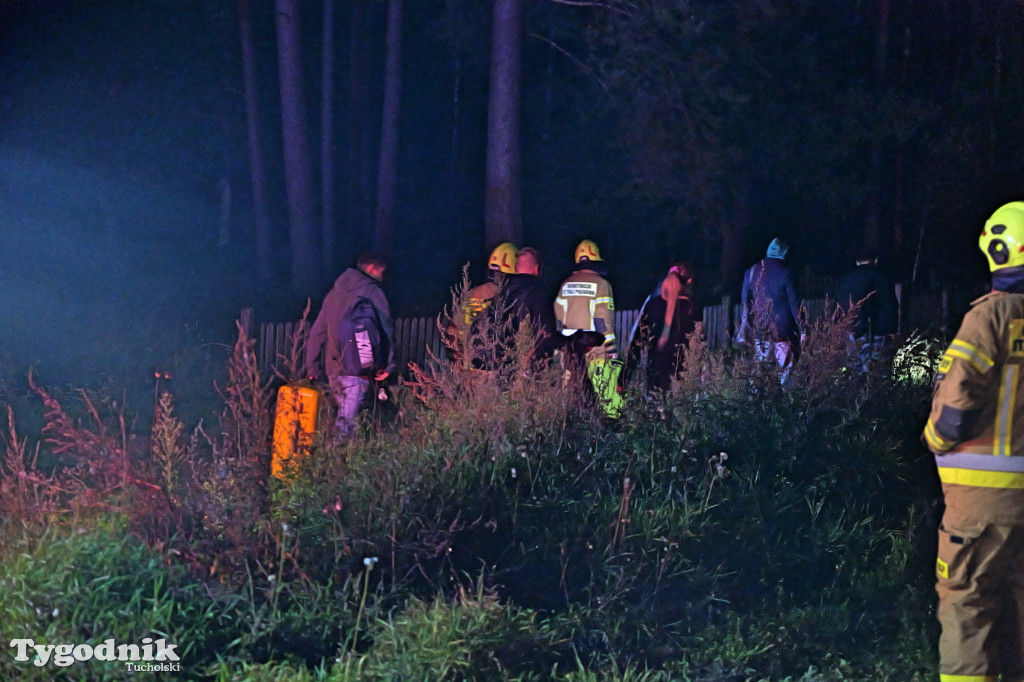 Wjechał pod pociąg. Wypadek w Lubińsku (gmina Cekcyn)