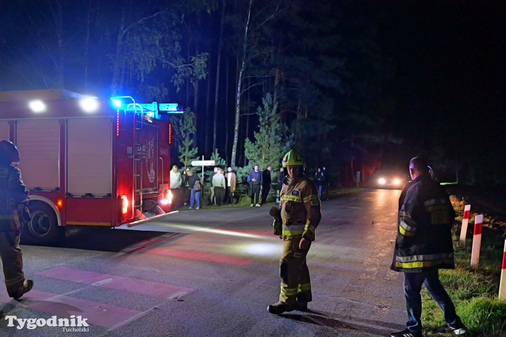 Wjechał pod pociąg. Wypadek w Lubińsku (gmina Cekcyn)