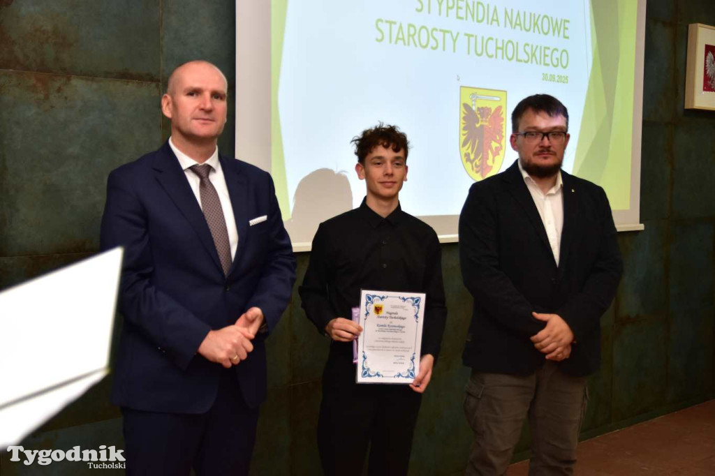 Wręczenie stypendiów starosty