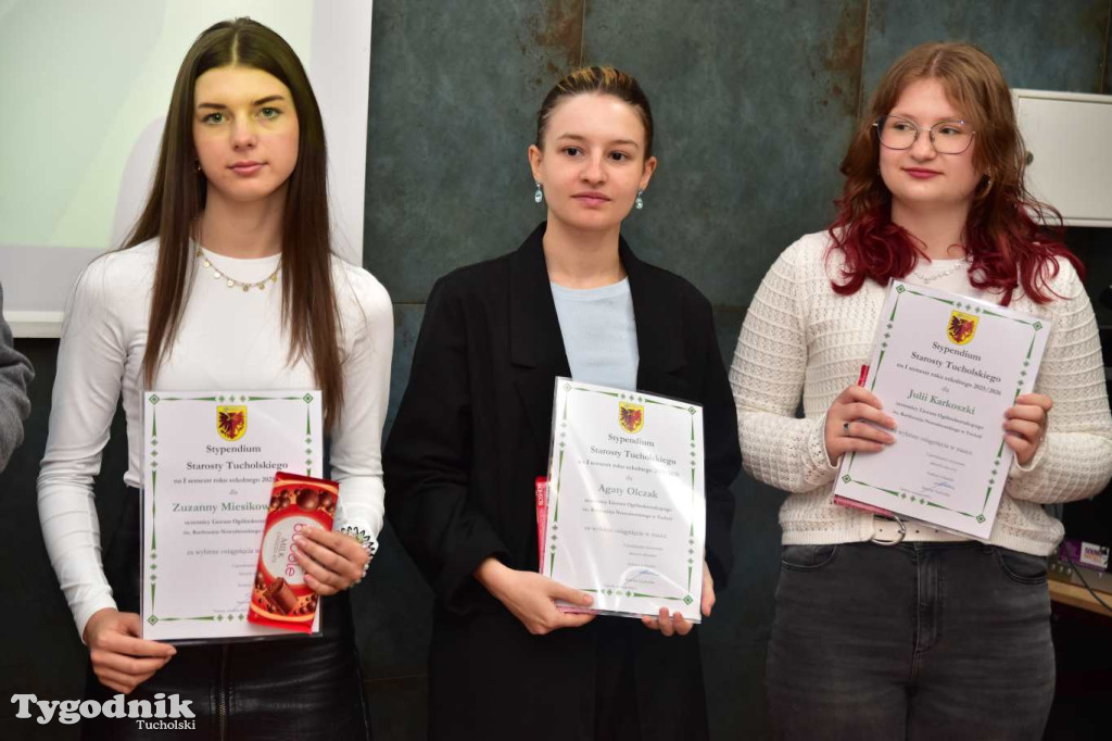 Wręczenie stypendiów starosty