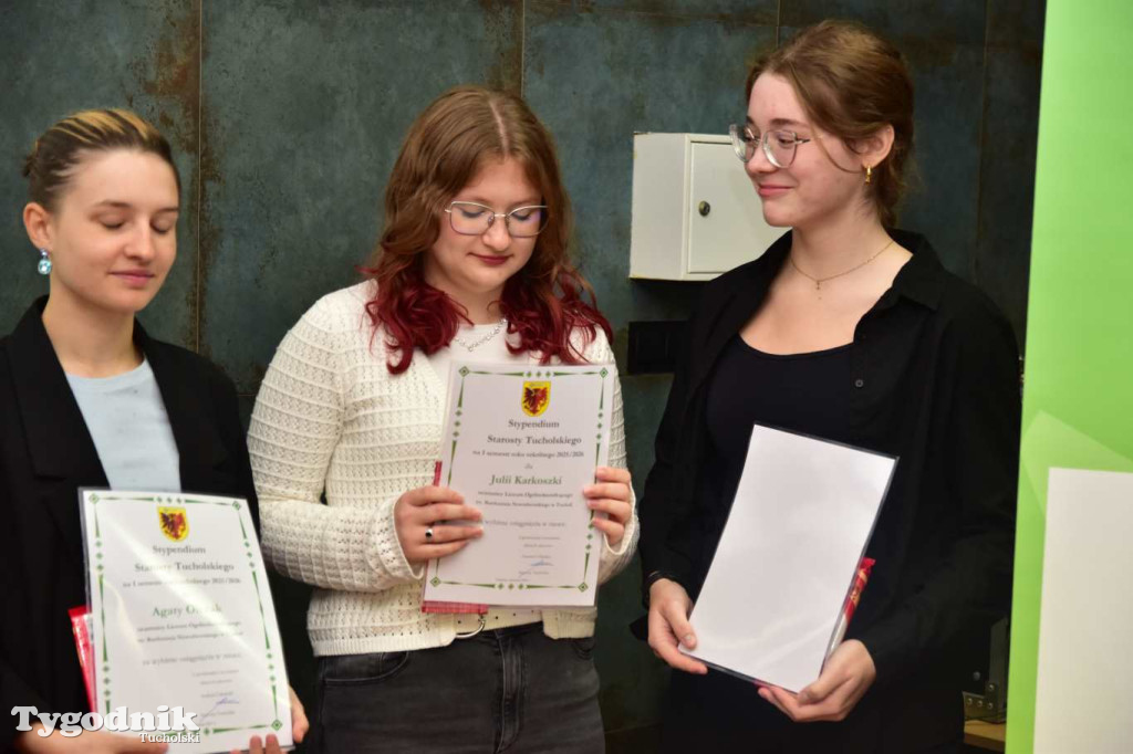 Wręczenie stypendiów starosty