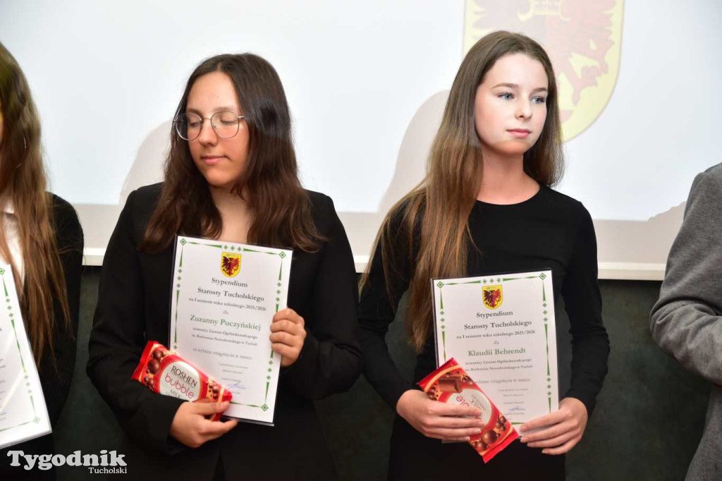 Wręczenie stypendiów starosty