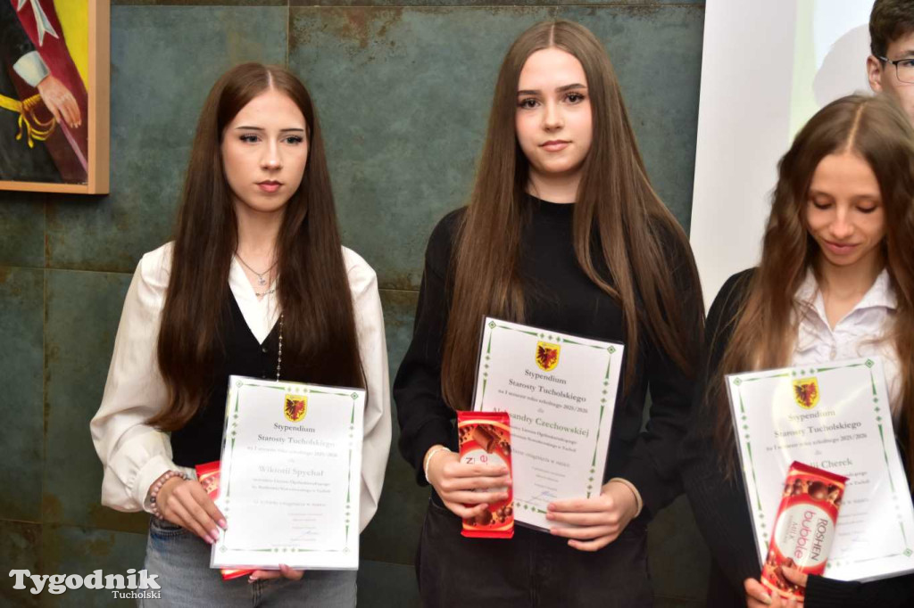 Wręczenie stypendiów starosty