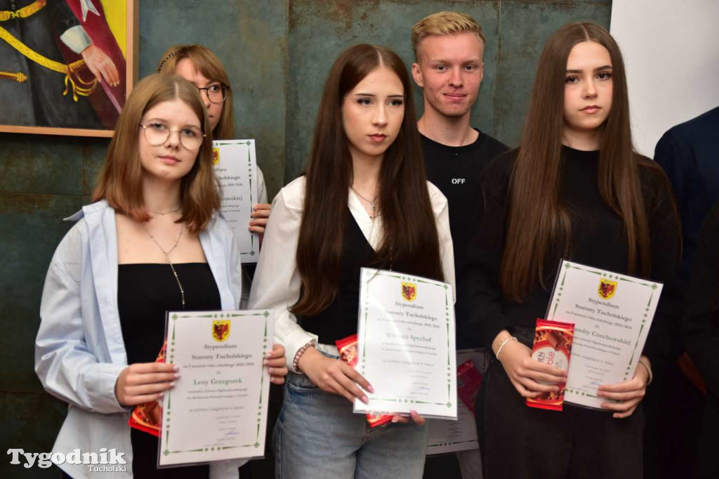 Wręczenie stypendiów starosty