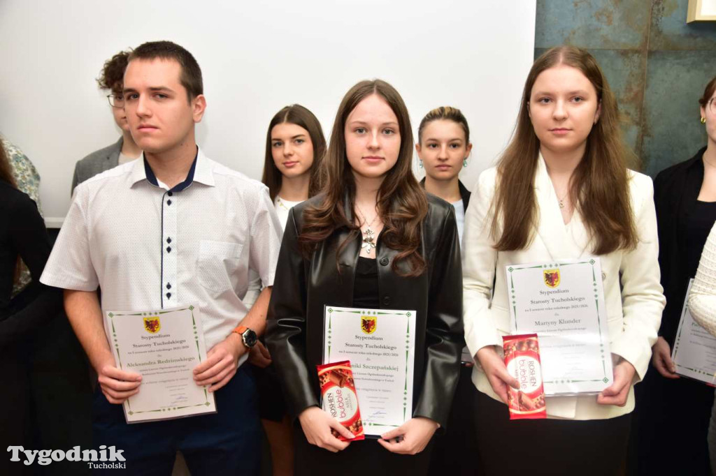 Wręczenie stypendiów starosty