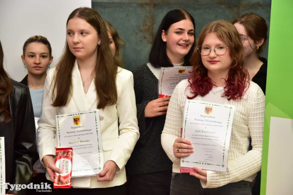 Wręczenie stypendiów starosty