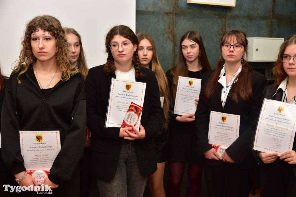 Wręczenie stypendiów starosty