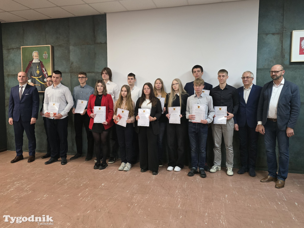 Wręczenie stypendiów starosty