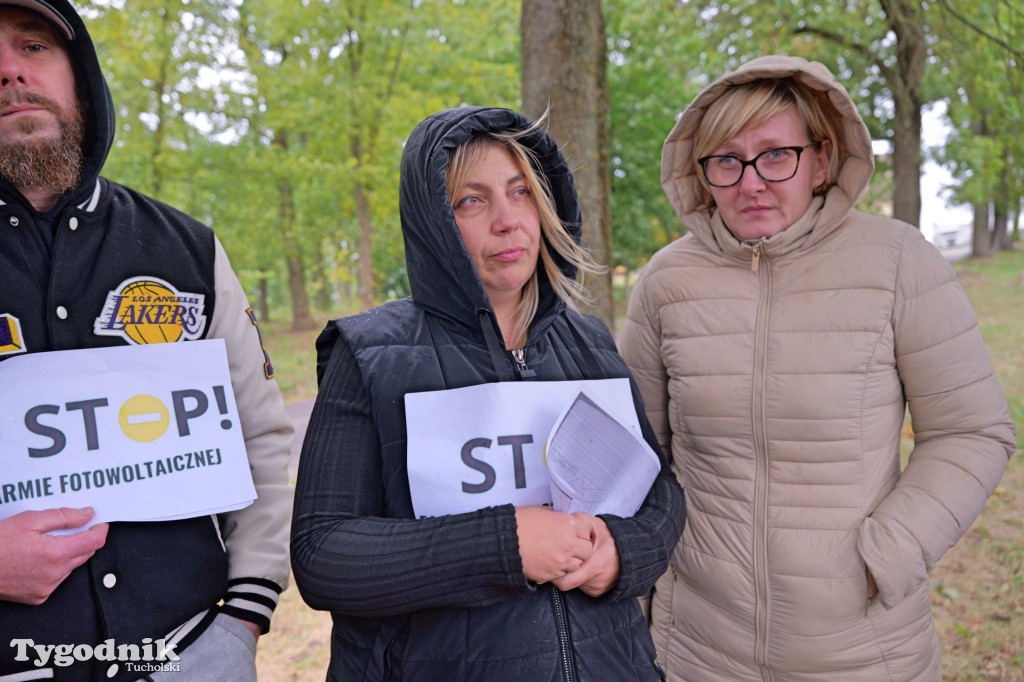 Słupy. Mieszkańcy protestują - farma fotowoltaiczna
