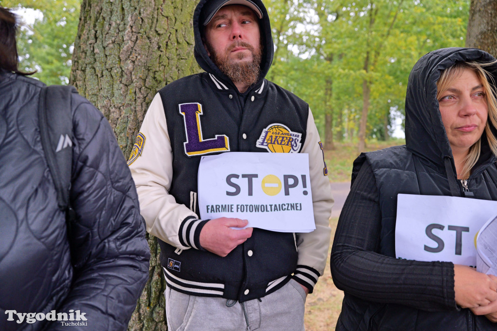 Słupy. Mieszkańcy protestują - farma fotowoltaiczna