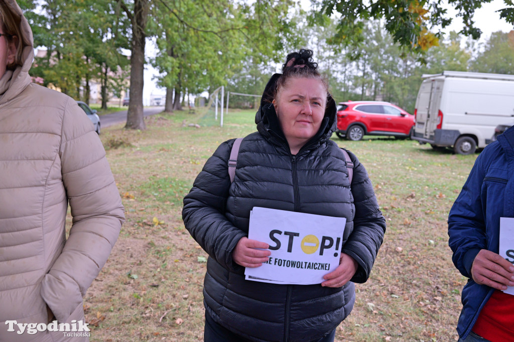 Słupy. Mieszkańcy protestują - farma fotowoltaiczna