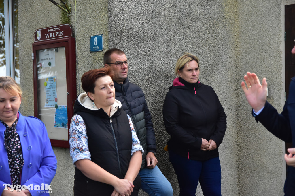 Wełpin: Uroczyście odebrano inwestycję drogową powiatu