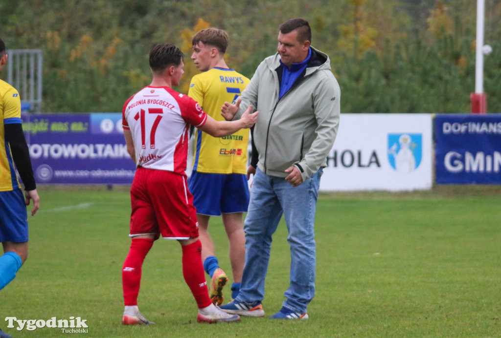Klasa okręgowa: Rawys CEO Raciąż - Polonia Bydgoszcz 8:0 (4:0).