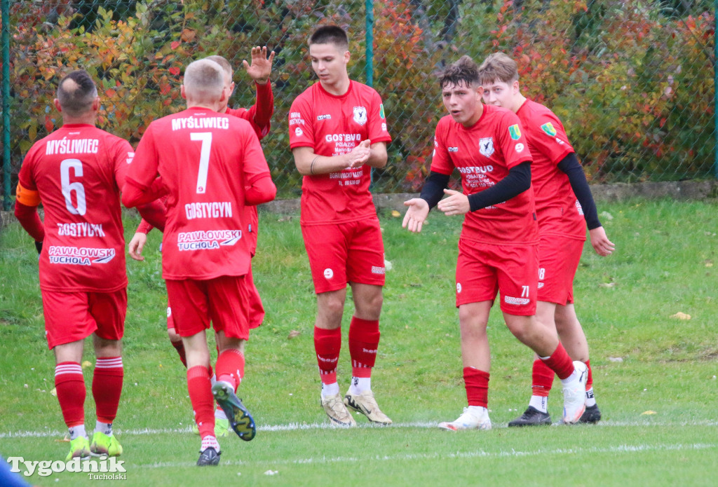 Klasa B: Cis Cekcyn - Myśliwiec Gostycyn 1:4 (1:3)