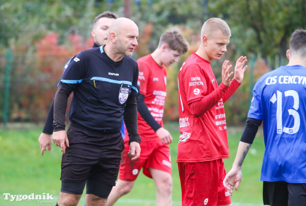 Klasa B: Cis Cekcyn - Myśliwiec Gostycyn 1:4 (1:3)