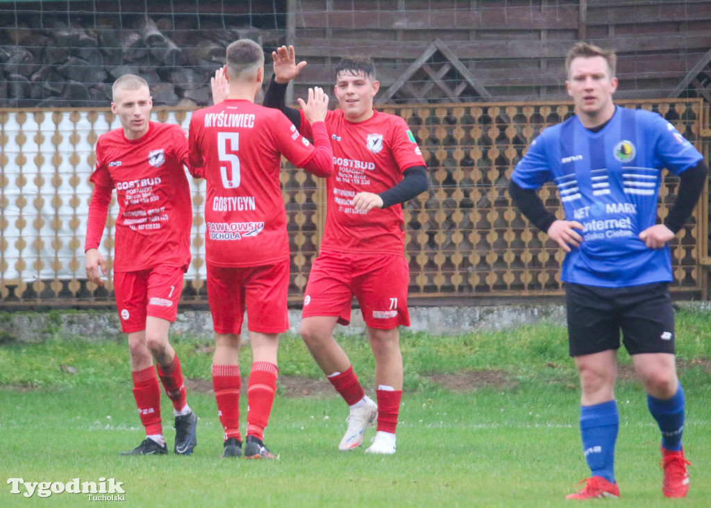 Klasa B: Cis Cekcyn - Myśliwiec Gostycyn 1:4 (1:3)