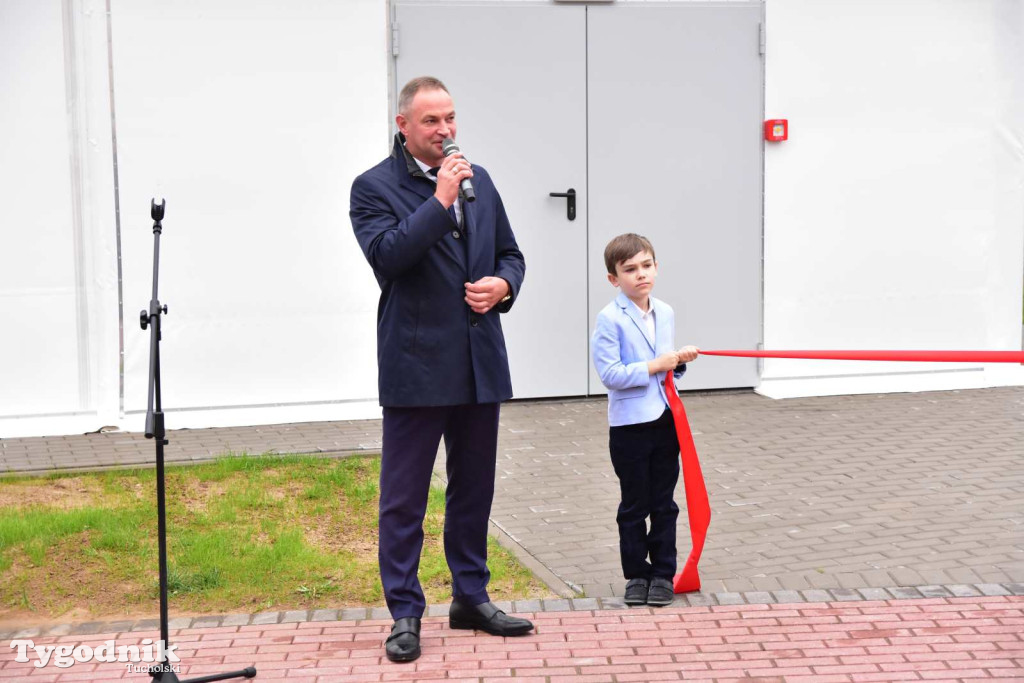 Lińsk: Uroczyście odebrano inwestycję przy Szkole Podstawowej