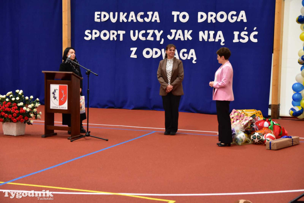 Lińsk: Uroczyście odebrano inwestycję przy Szkole Podstawowej