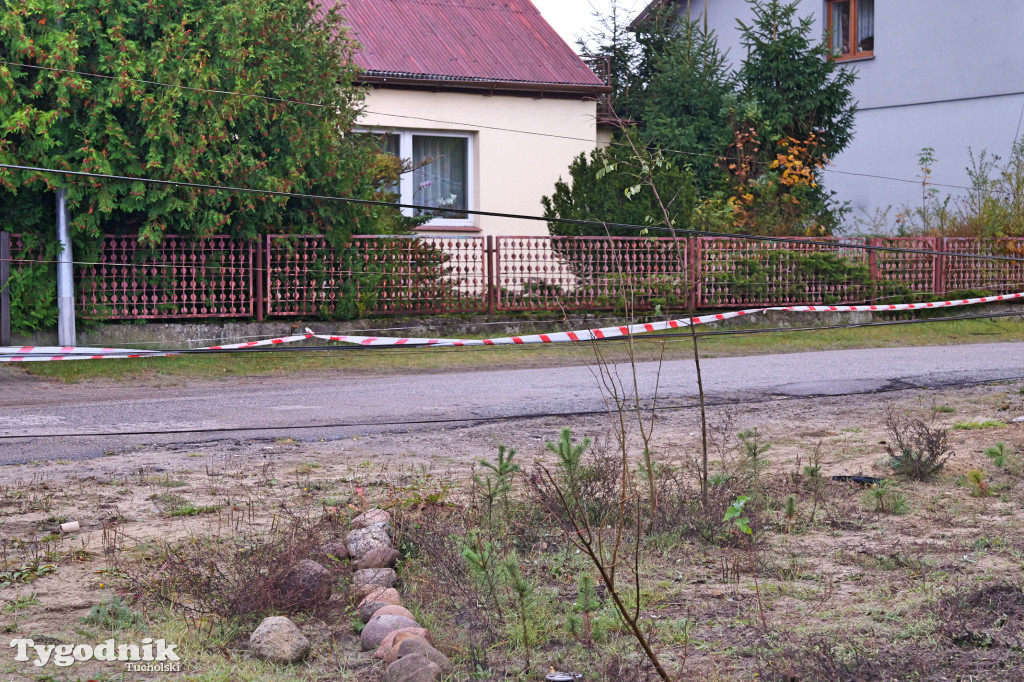 Legbąd. Wjechał w słup... W jakim był stanie?