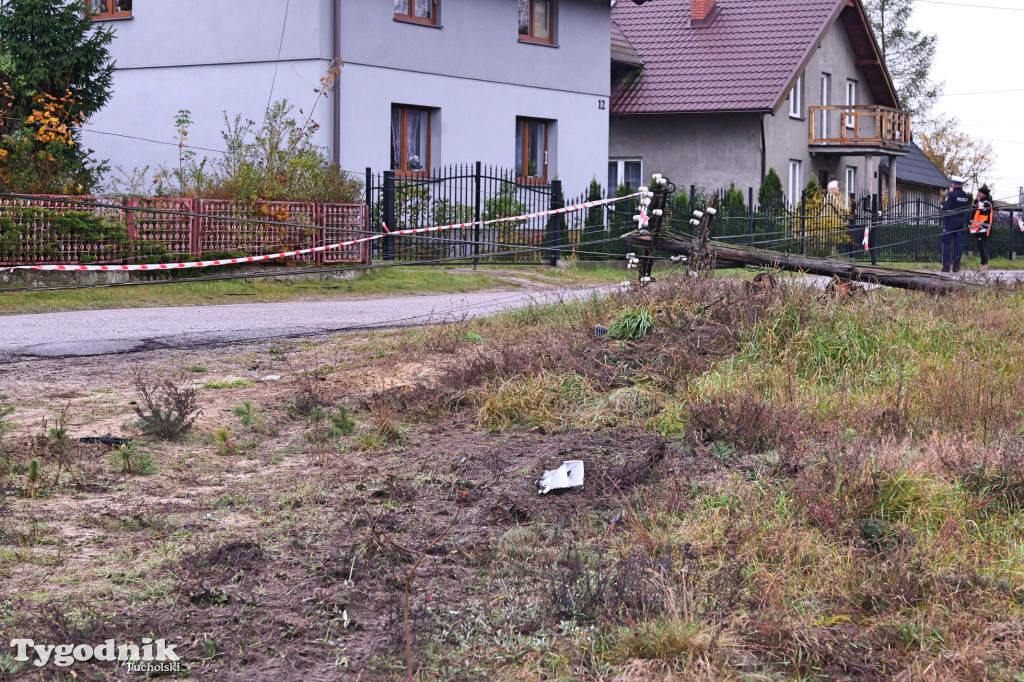 Legbąd. Wjechał w słup... W jakim był stanie?