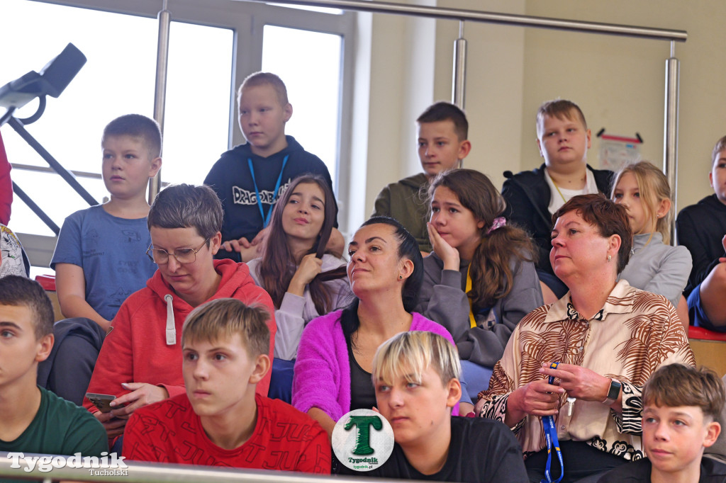 Poruszamy Polskę. SP Cekcyn i wizyta Leszka Klimasa