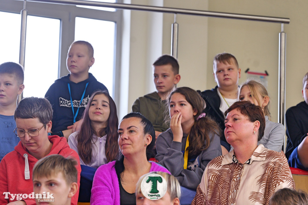 Poruszamy Polskę. SP Cekcyn i wizyta Leszka Klimasa