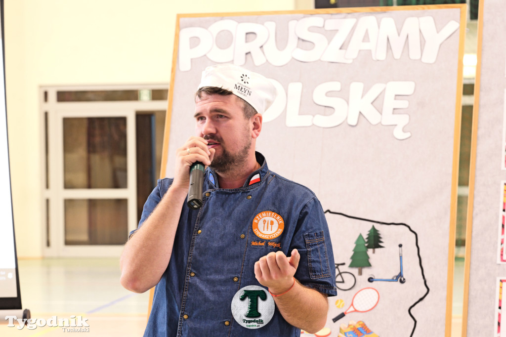 Poruszamy Polskę. SP Cekcyn i wizyta Leszka Klimasa