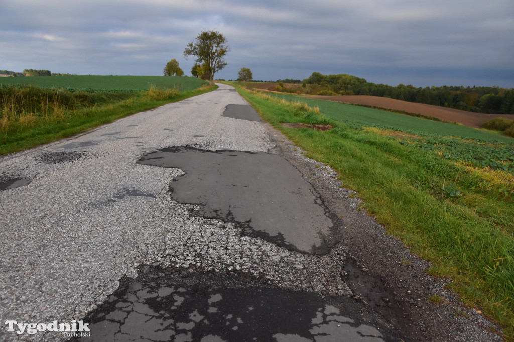 Co z drogami powiatowymi na naszym terenie? Minikowo dociska starostę i drogowców