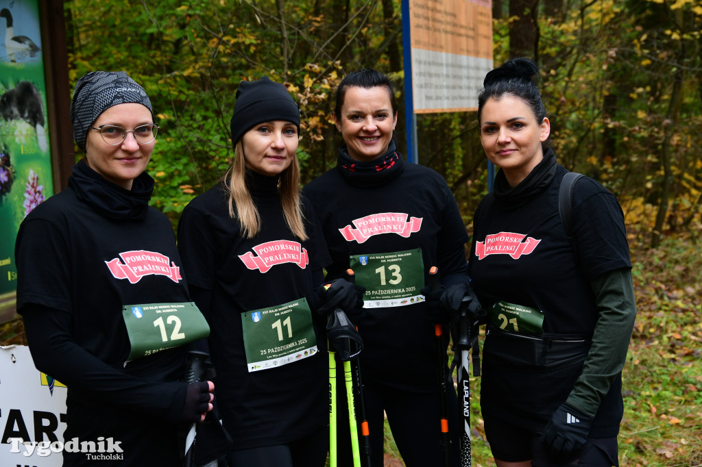 XVI Bieg św. Huberta / START – nordic walking i bieg