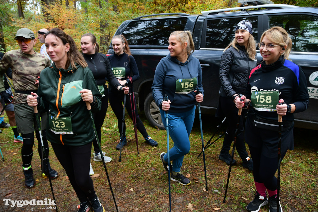 XVI Bieg św. Huberta / START – nordic walking i bieg