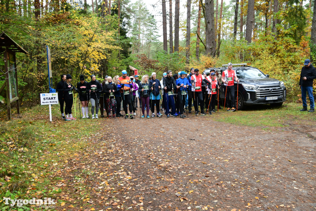 XVI Bieg św. Huberta / START – nordic walking i bieg