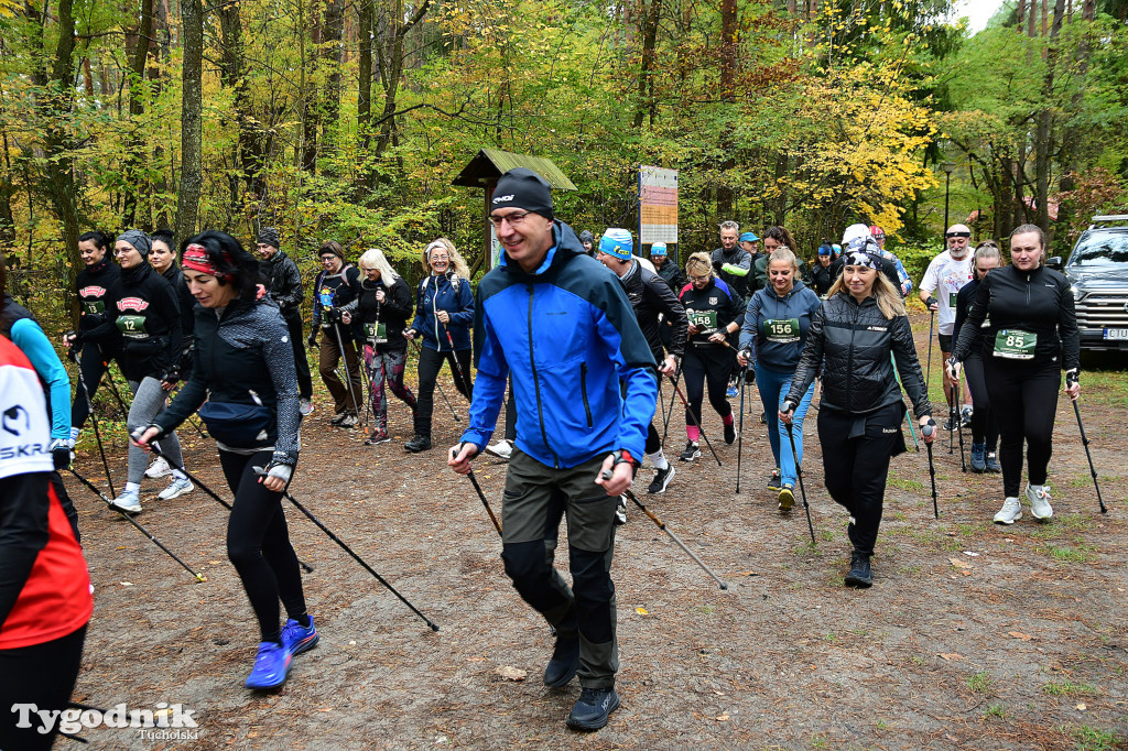 XVI Bieg św. Huberta / START – nordic walking i bieg